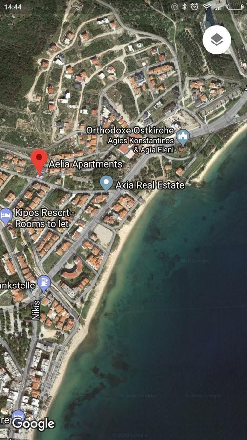 Aelia Apartments Néa Péramos Eksteriør bilde