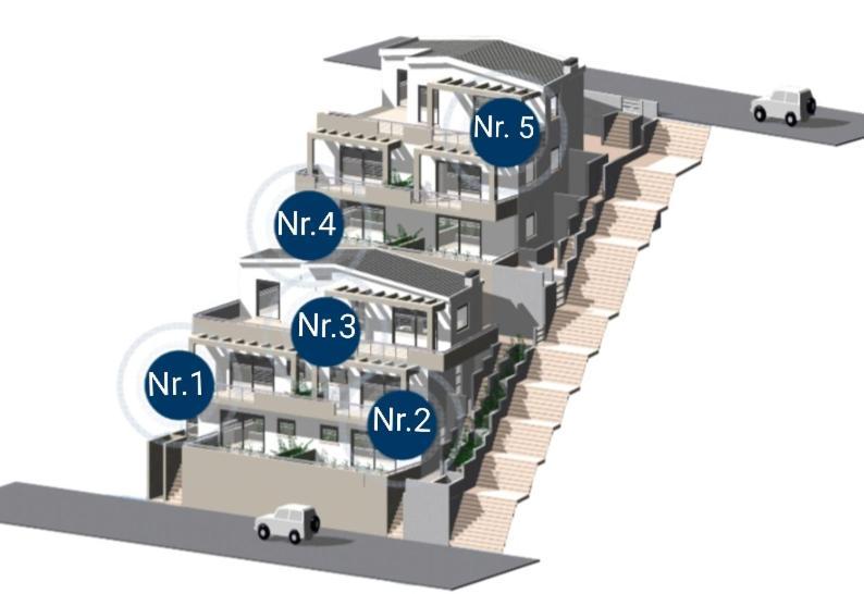 Aelia Apartments Néa Péramos Eksteriør bilde